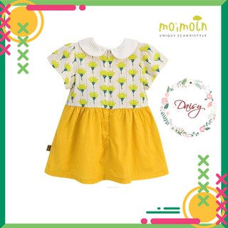 Váy cộc tay cổ sen Moimoln xuất Hàn