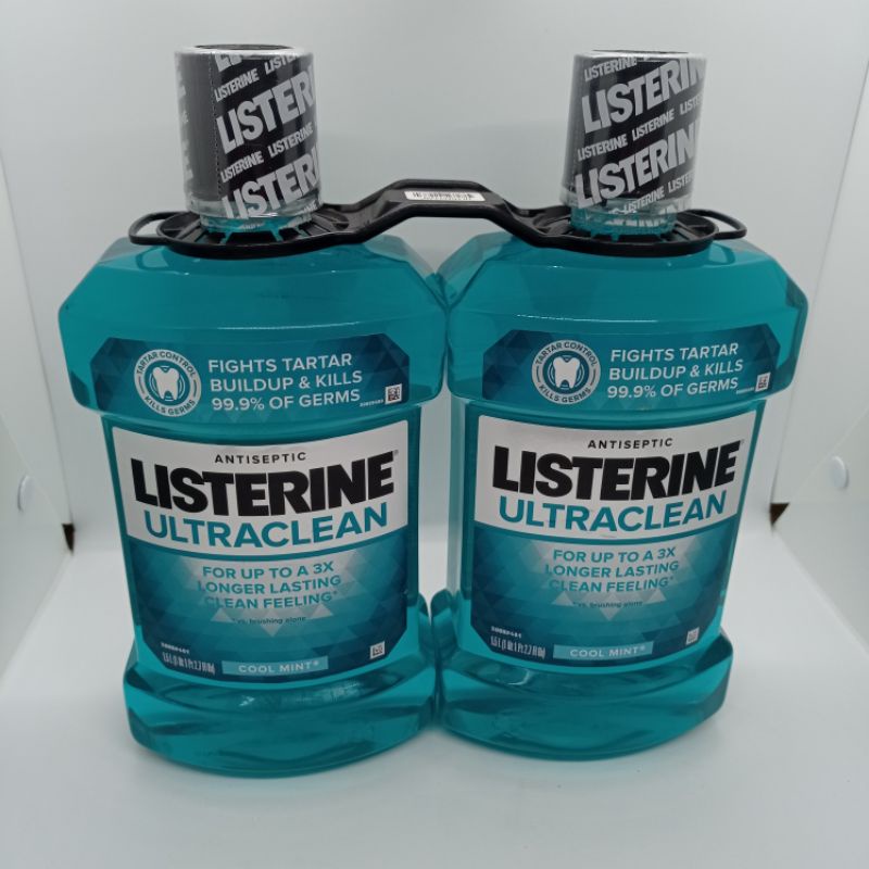 (Date cận t4/22) Nước Súc Miệng Listerine Ultraclean 1.5L