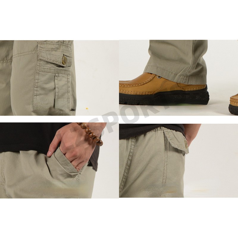 Quần Hàng Hiệu Eagllage Cho Nam FC805 6XL Màu Xám