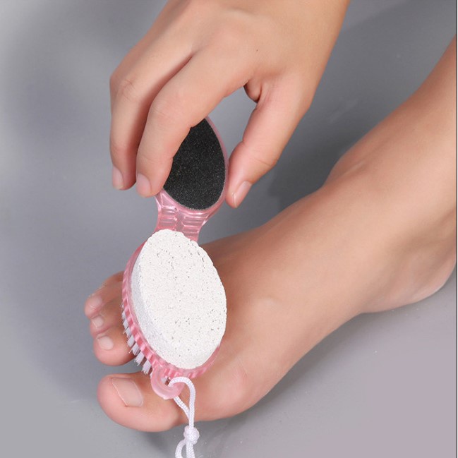 Chà Gót Chân Bộ Dụng Cụ Chà Gót Chân 4 Trong 1 Tẩy Da Chết Gót Chân Giúp Giảm Nứt Gót Chân