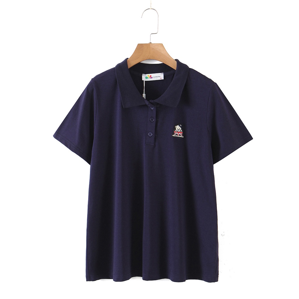 Áo PoLo NAm Nữ Chất Thun Mát Mẻ Có Cổ Form Rộng In Chú Gấu Vương Quốc Anh Dễ Thương Phong Cách Hàn Quốc Trẻ Trung TTQ205