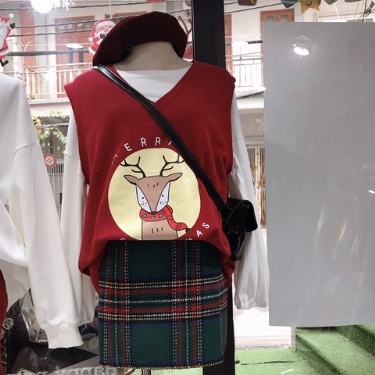 Áo giel cổ tim