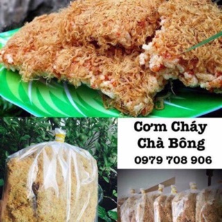 1 kg Cơm Cháy Siêu Chà Bông (2 bịch 500 gr)