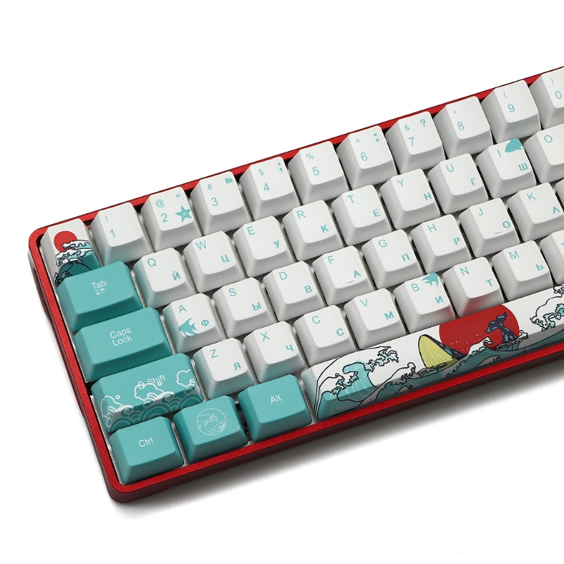 Bộ phím cơ 71 phím cho GH60 XD64 DZ60 GK61 GK64