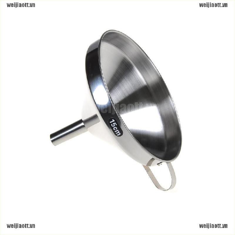 Phễu Inox Miệng Rộng 15/13/11cm