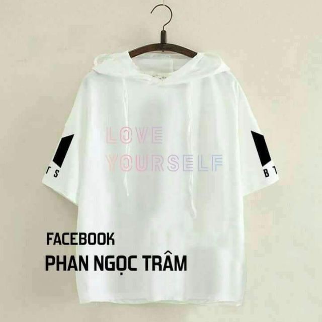  Áo BTS hoodie Love Yourseft cực HOT