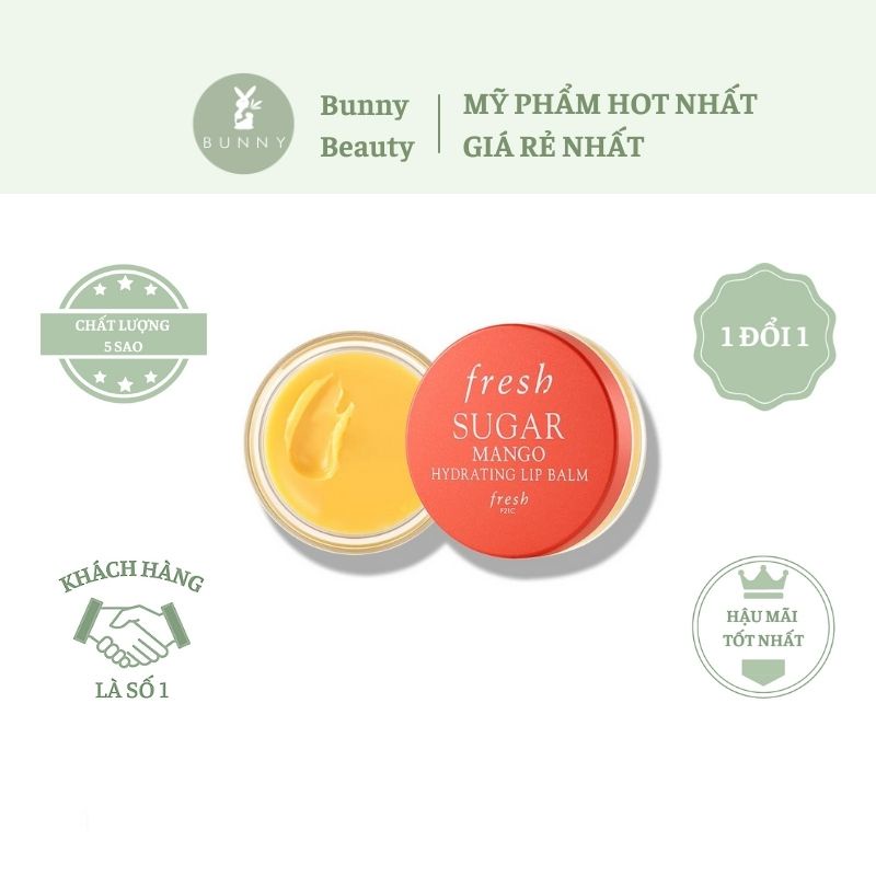 Son dưỡng Fresh Sugar Hydrating Lip Balm 6g Bunny Beauty hàng đủ bill