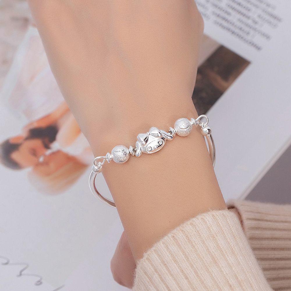 Vòng Tay Hình Cinnamoroll Đơn Giản Sáng Tạo Dành Cho Nữ|Vòng Đeo Tay Thời Trang