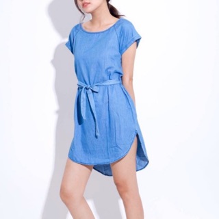 Đầm denim f21 vnxk