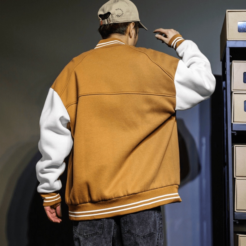 ÁO KHOÁC BOMBER HỌA TIẾT CHỮ G NỔI PHONG CÁCH ÂN TƯỢNG ĐẲNG CẤP