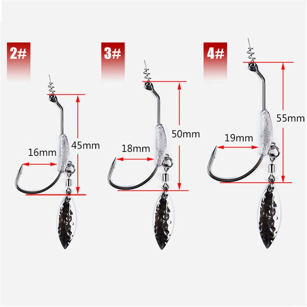 Set 5 Mồi Câu Cá Mềm Kèm Muỗng Và Móc Câu