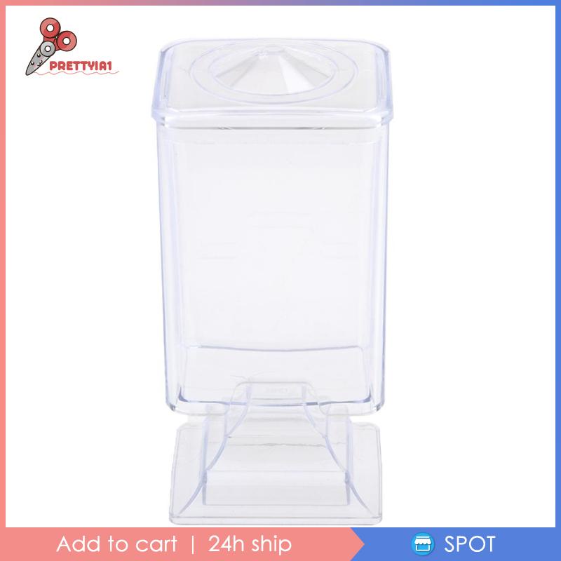 [Prettyia1] Hộp Bông Tẩy Trang / Giá Đỡ Bông Tẩy Trang / Hộp Đựng