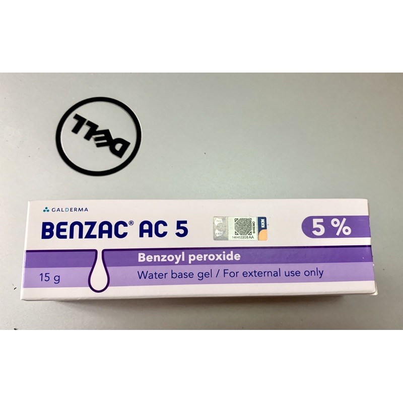 Benzac AC 5 Kem Hỗ Trợ Giảm Mụn Benzac Ac Benzoy Peroxide - Galderma