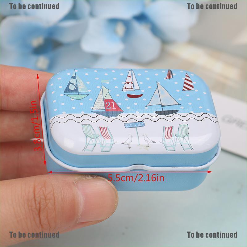 Bộ 3 Hộp Thiếc Mini Đựng Đồ Tiện Dụng
