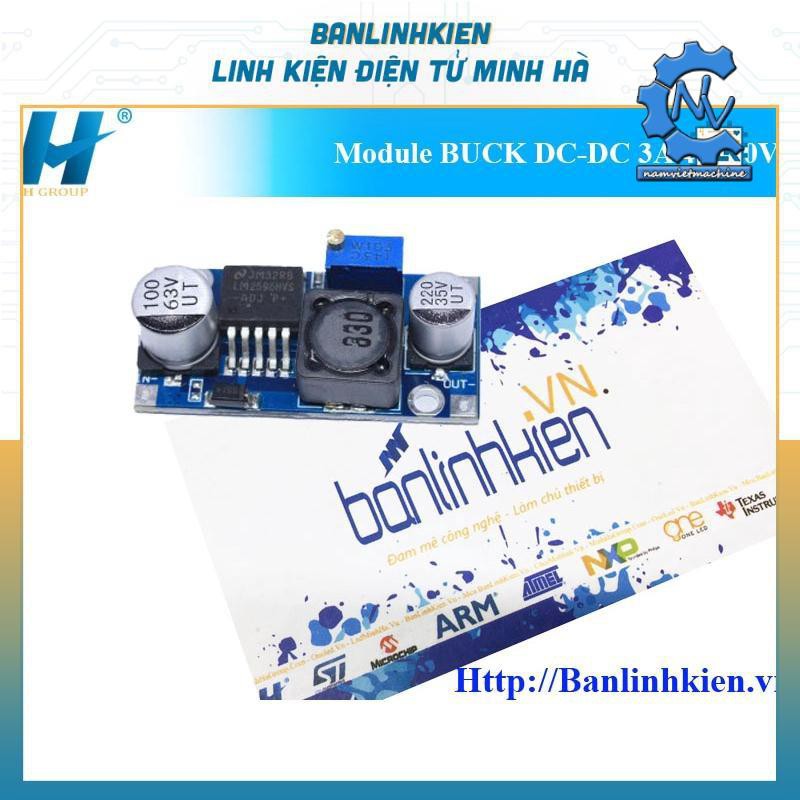 Mạch Hạ Áp Buck DC-DC 3A 4.5-60V