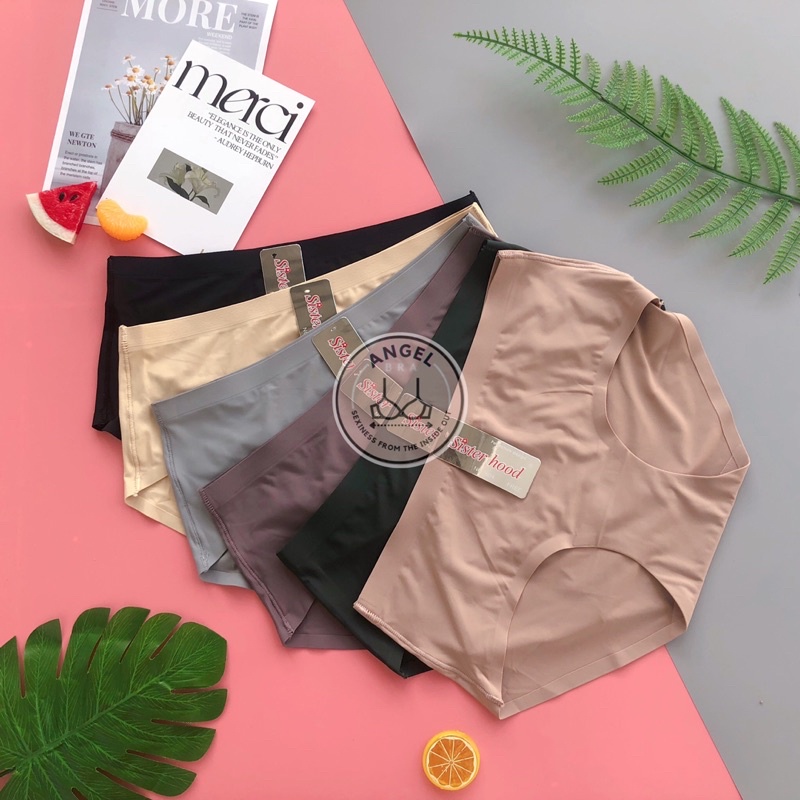 Quần Lót Su Đúc Chuẩn Thái Lan, Chip Co Dãn Không Viền Dày Dặn Mát Mịn Sisterhood 604 - Angel.bra