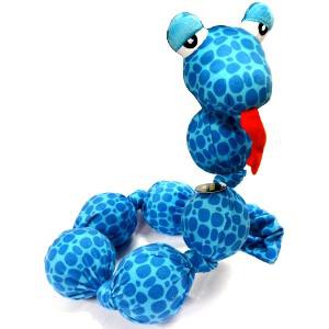 Đồ chơi cho chó CHOMPER  SQUEAKER BALL SNAKE (BLUE)