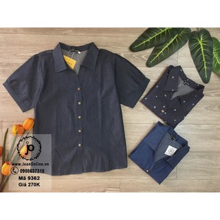 Bigsize Nữ - Áo Sơ Mi Denim (MS: 9362)