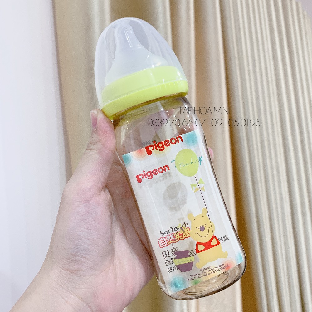 Bình Pigeon Nội địa - Chính hãng Nhựa PPSU 240ml