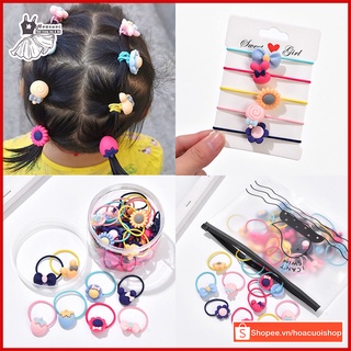 Set 20 dây chun cột tóc kute cho bé gái_HC60