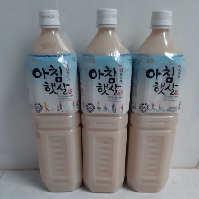 Combo 3 chai sữa gạo woongjin 1.5l