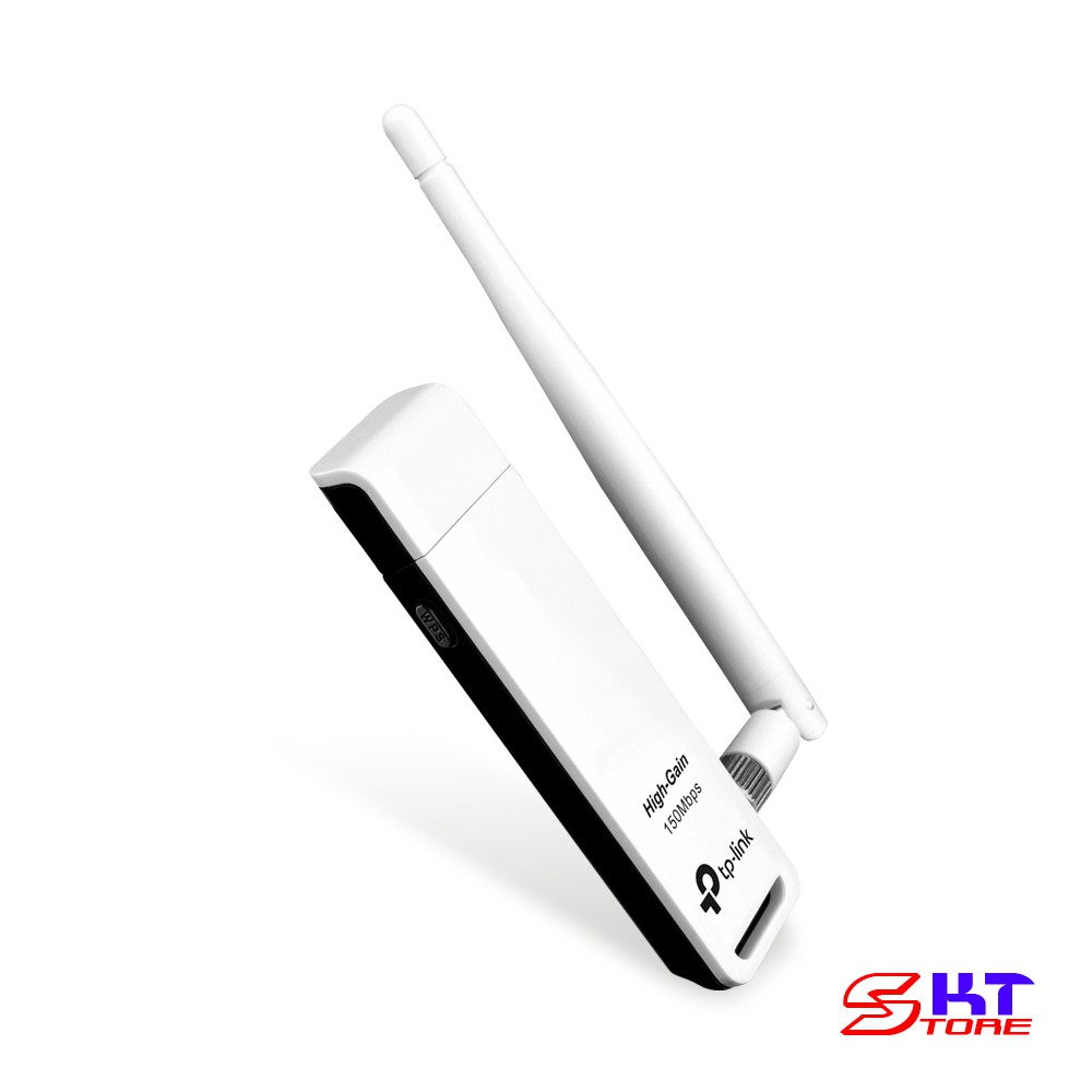 USB Thu Sóng Wifi Tp-Link TL-WN722N Chuẩn N Tốc Độ 150Mbps - Hàng Chính Hãng