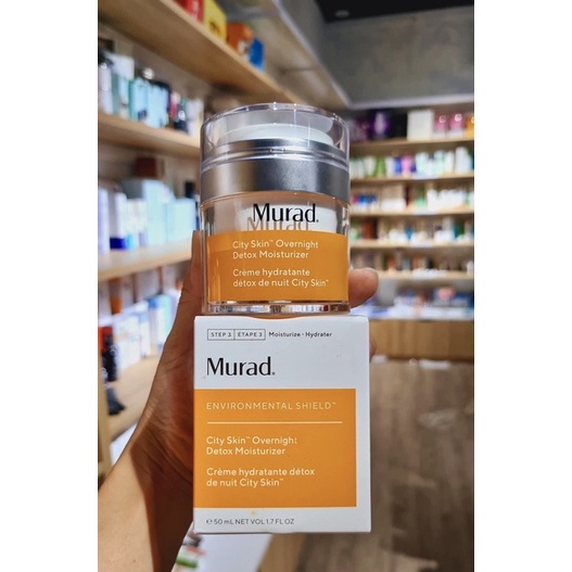 Kem Dưỡng & Thải Độc Tố Da Ban Đêm - City Skin Overnight Detox Moisturizer Murad 50ml