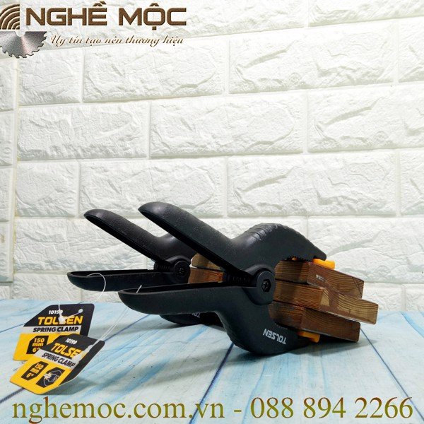 Kẹp tay, kẹp giữ gỗ, kẹp nhựa chữ A nhiều kích thước Tolsen 10198-10199-10200