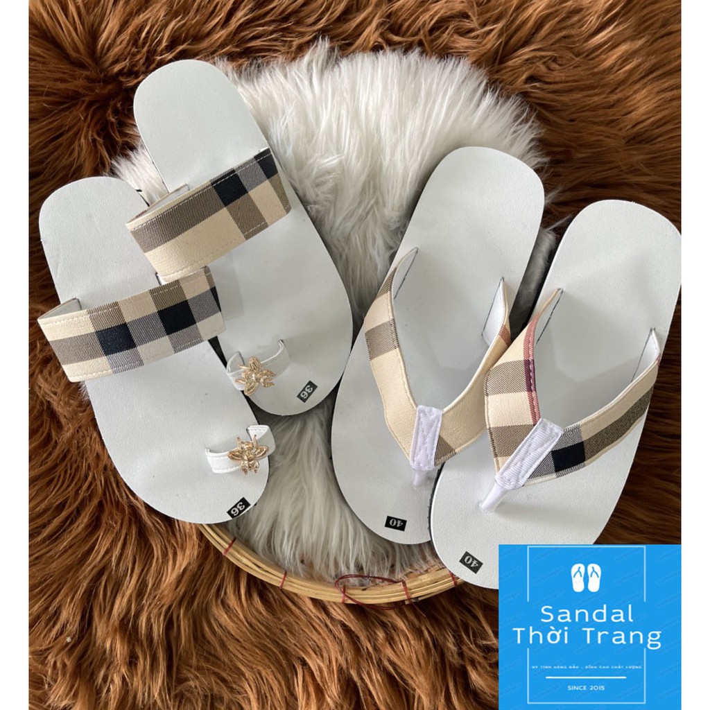 Combo Dép cặp đôi nam nữ dép sandal nữ xỏ ngón+nam quai kẹp Dép nữ giá rẻ Sandal thời trang