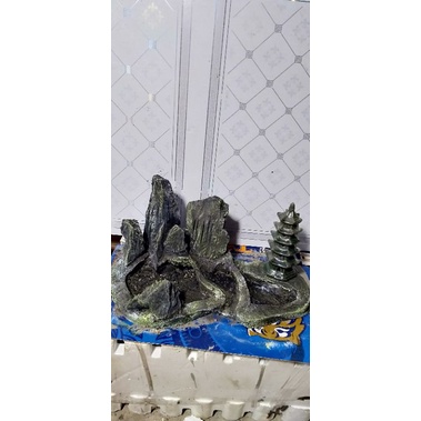 Tiểu cảnh trồng bonsai đẹp rẻ nhất shoppe-có thác nước