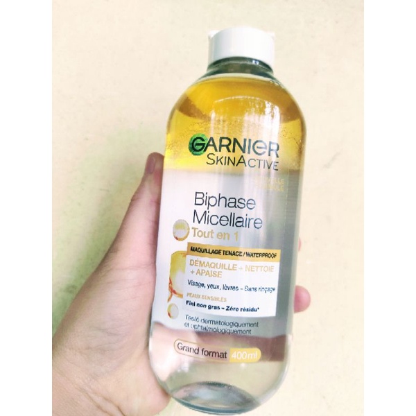 Nước tẩy trang Garnier Nội Địa Pháp 400ml