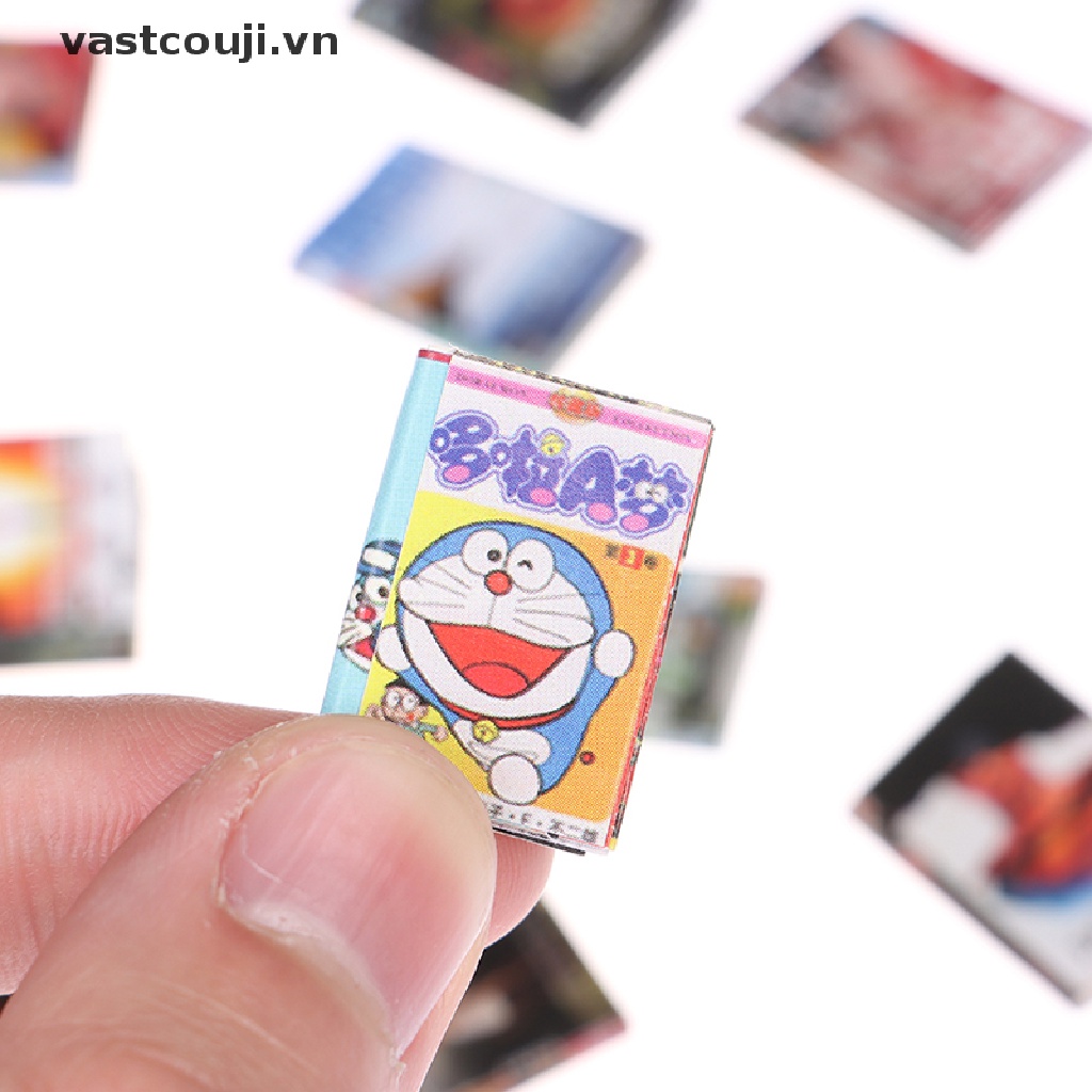 Bộ 12 Cuốn Sách Truyện Tranh Trang Trí Nhà Búp Bê