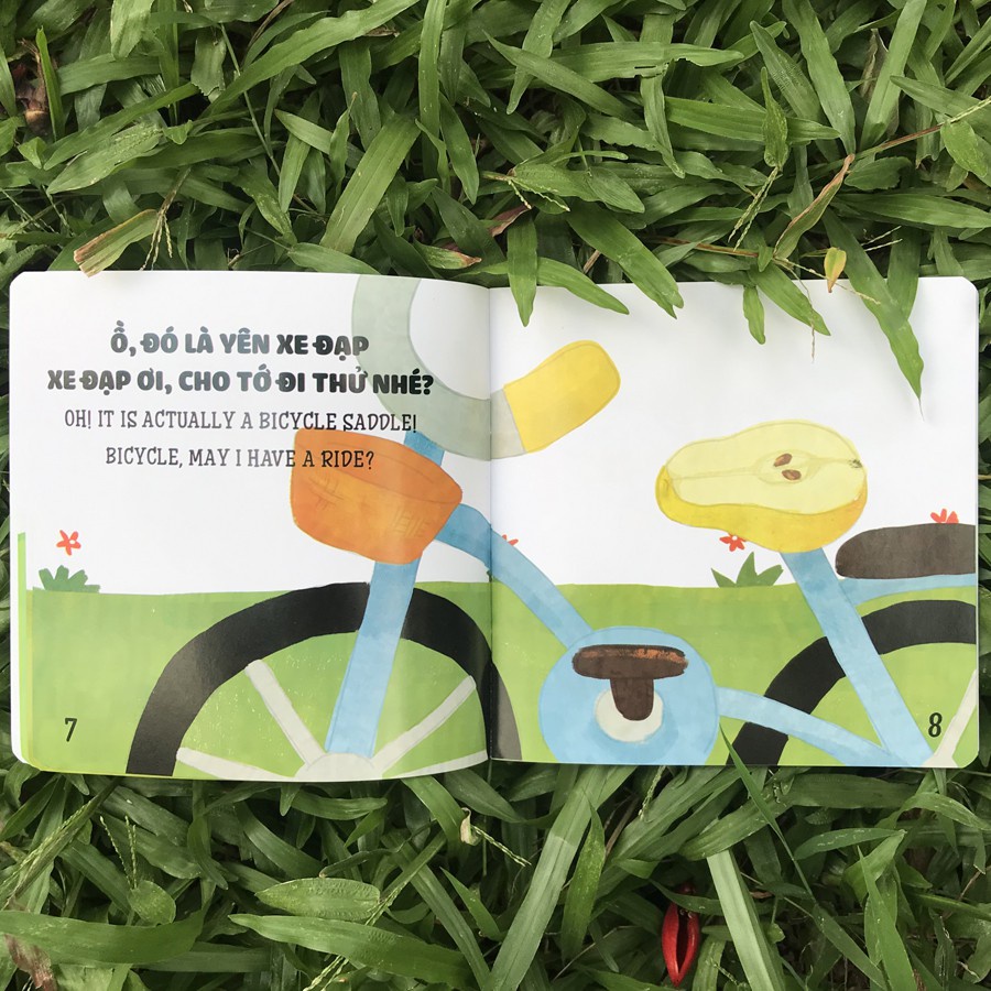 Sách Ehon Nhận Biết - Cái Gì Thế Nhỉ? - Lẻ Tự Chọn - Combo 4 Quyển