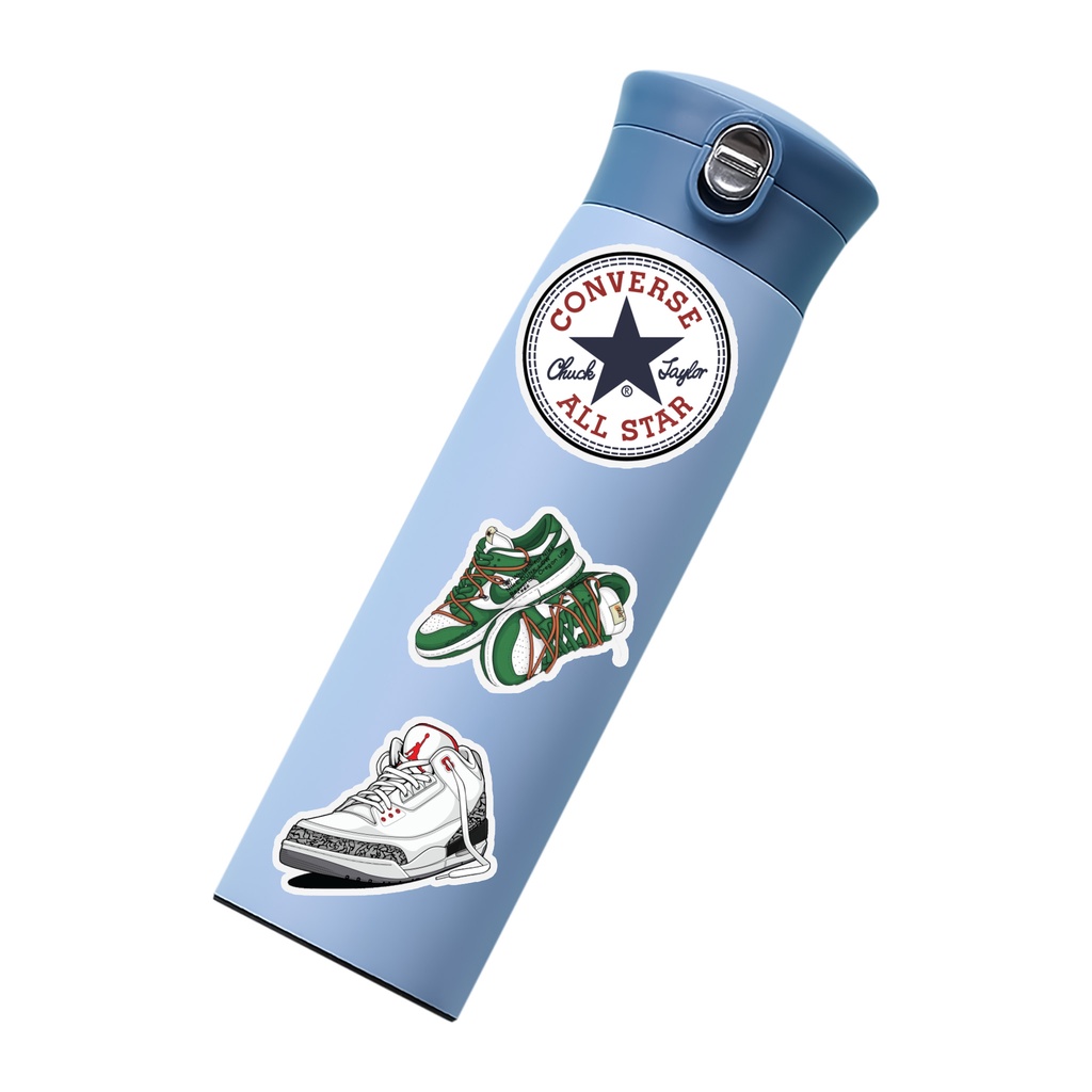 Sticker SNEAKER Chống Nước - Sticker Dán Laptop, Điện Thoại, Đàn Guitar, Mũ Bảo Hiểm, Vali