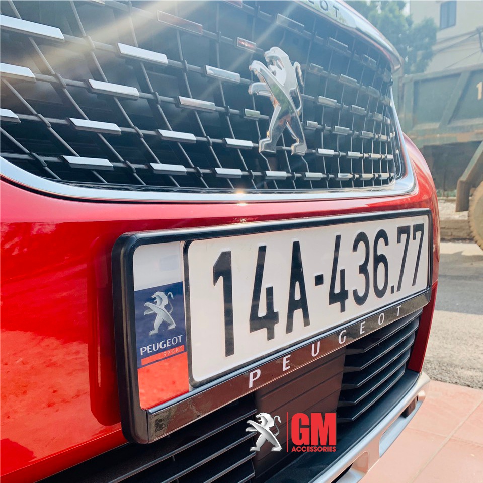 Khung biển số xe Peugeot tất cả các dòng xe Peugeot