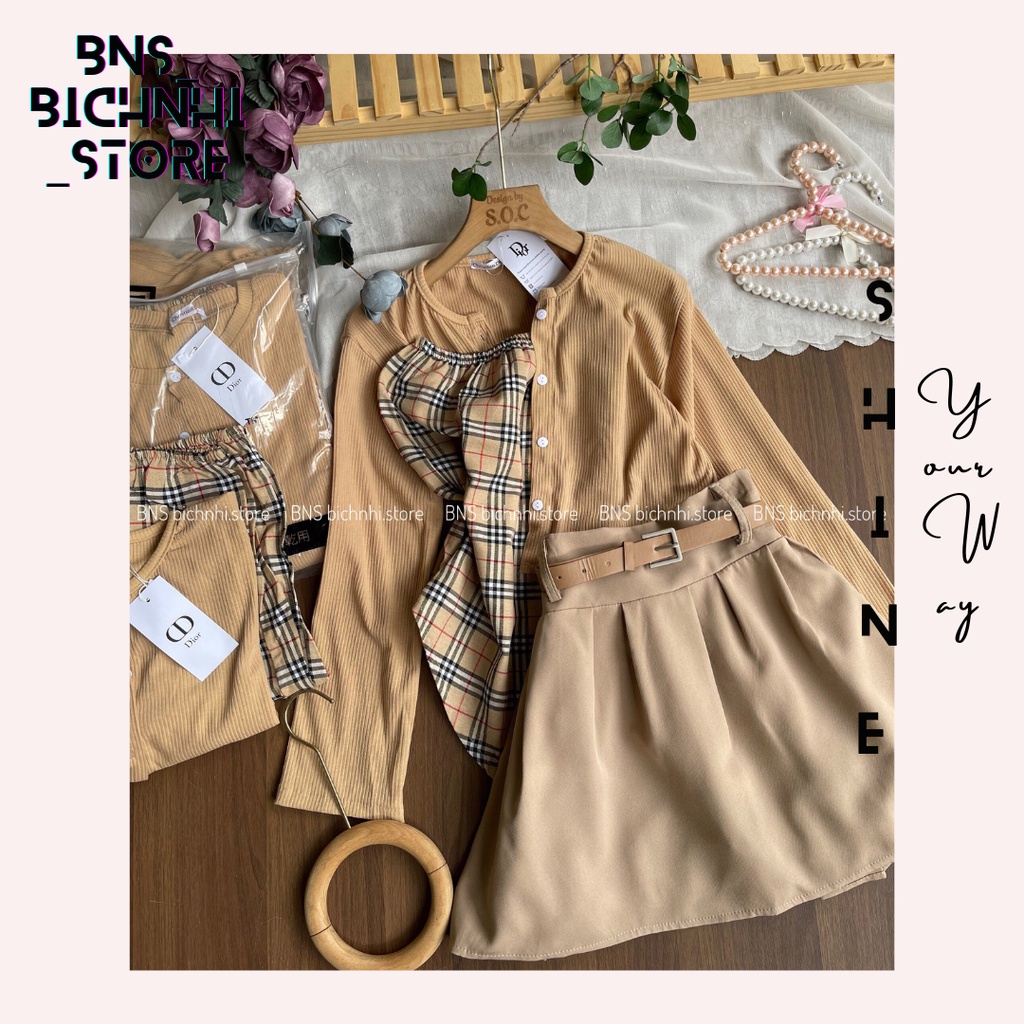 SET 3 MÓN (TẶNG THẮT LƯNG DA) - BY BNS MARIS SET BNS009
