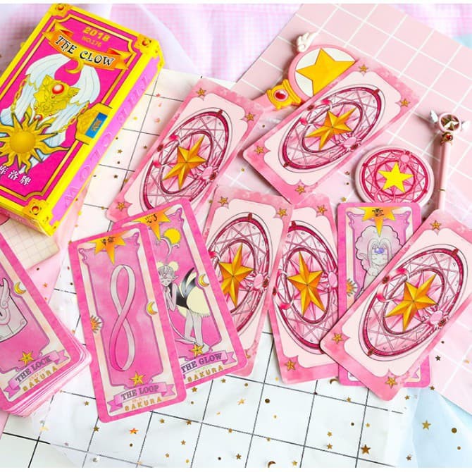 ( lẻ tấm ) Ngẫu nhiên một tấm bài Clow Cardcaptor Sakura thẻ bài thủ lĩnh