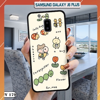 Ốp nhám viền dẻo cho điện thoại Samsung Galaxy J6 Plus