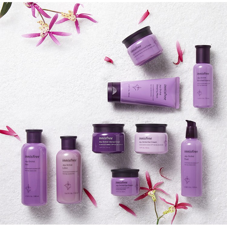 Set Dưỡng Chống Lão Hóa Innisfree Jeju Orchid Skincare Collection Special Kit - 4 món NEW