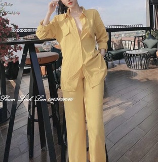 SET ĐŨI SƠ MI QUẦN SUÔNG TRẮNG