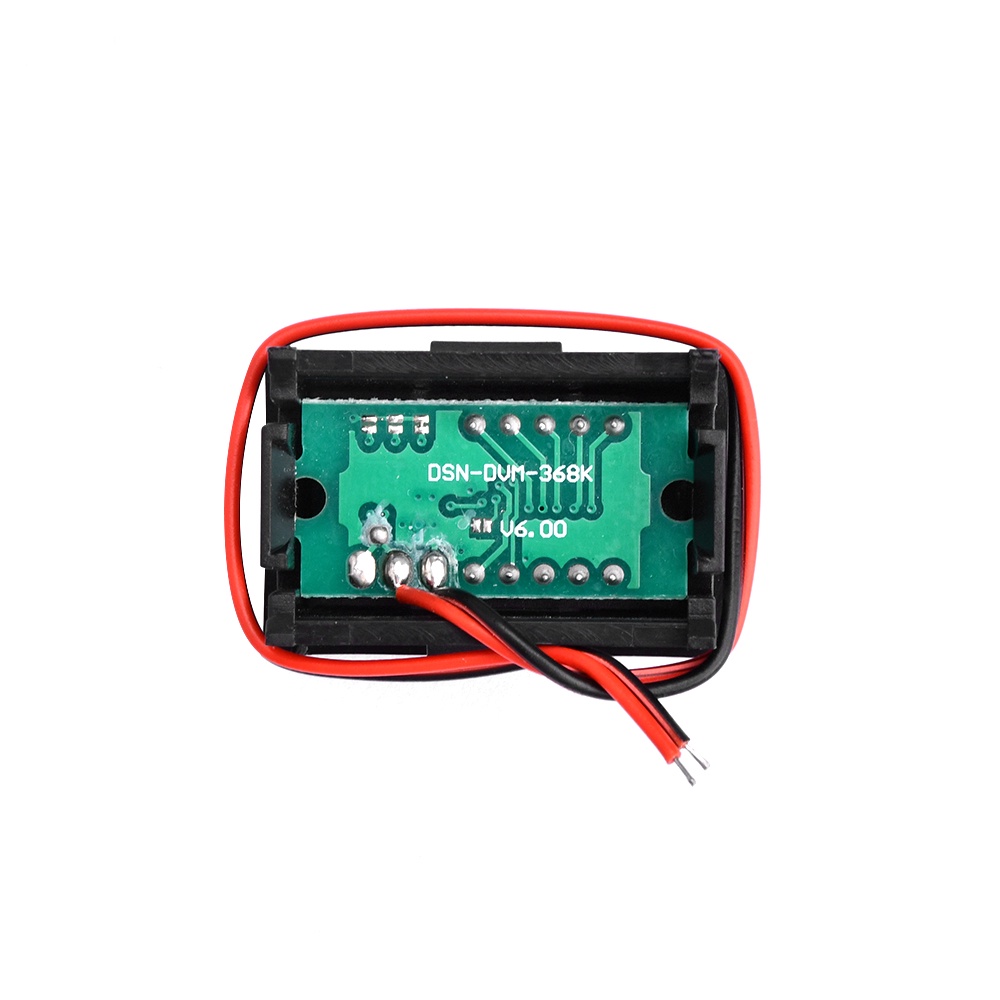 Vôn kế điện tử mini PCBFUN 0.36&quot; DC 4-30V có/ không có vỏ độc đáo
