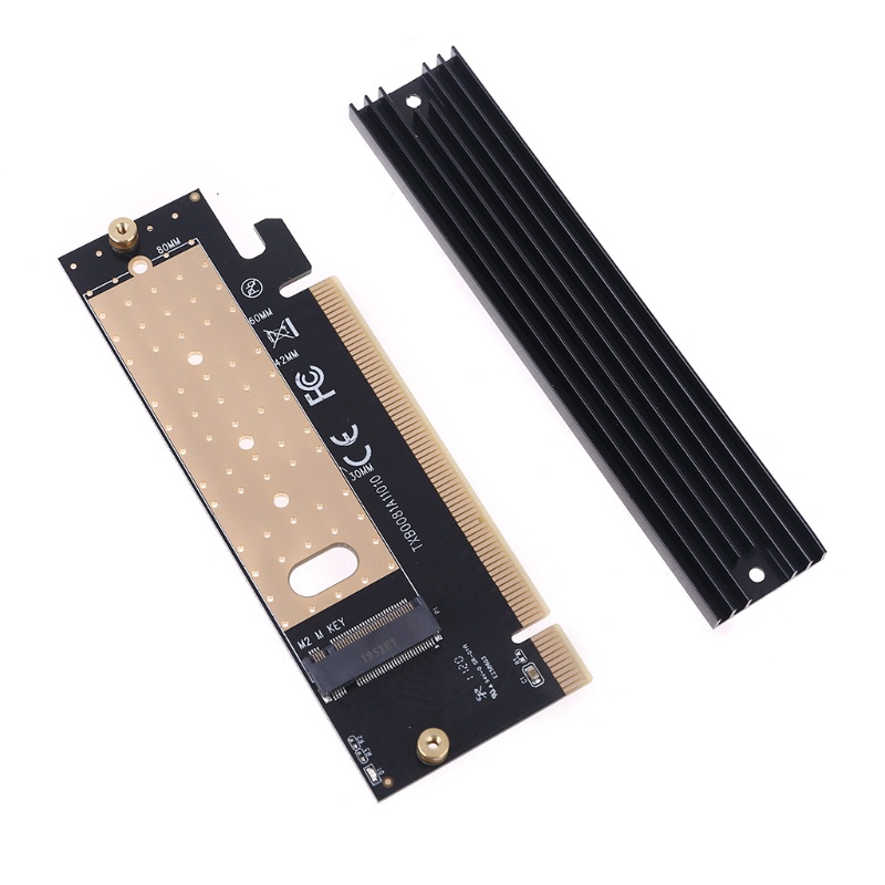CRE  Add On Card M.2 NVMe SSD NGFF to PCIE X16 Adapter M Key Interface Expansion Card