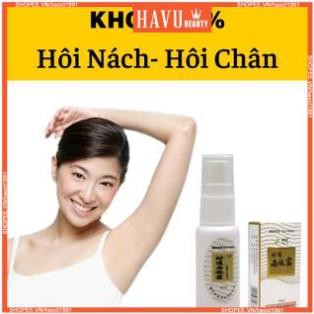 Xịt Ngăn Mồ Hôi Tay Chân/Mồ Hôi Nách Nội Địa ( Xịt Chống Hôi Nách Hôi Chân )  - HAVU Beauty