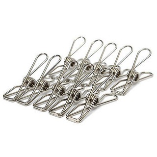 Kẹp phơi quần áo bằng inox siêu chắc tiện lợi