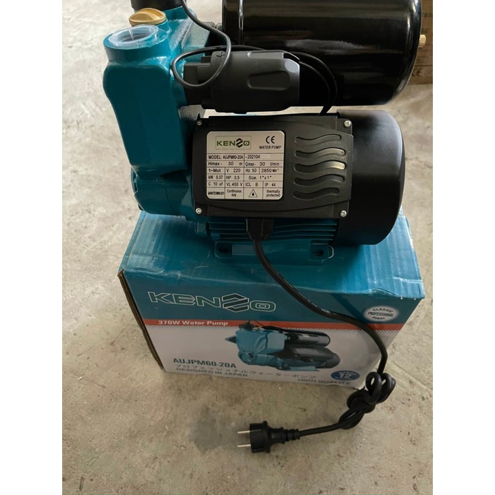 ⚡ Máy Bơm Nước Tăng Áp Êm  Thông Minh KENZO 370 w - Máy Bơm Tăng Áp Êm