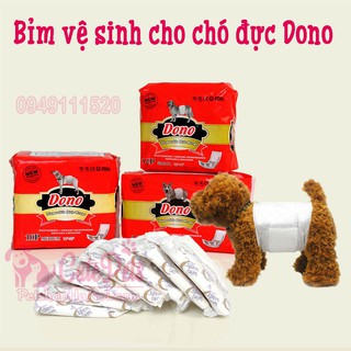 Bỉm vệ sinh cho chó đực DONO - Cutepets