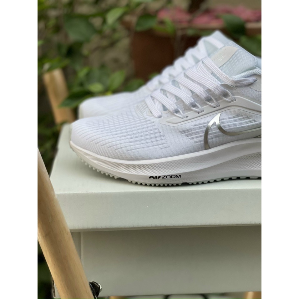 Giày thể thao sneaker air zoom trắng full siêu nhẹ 2022