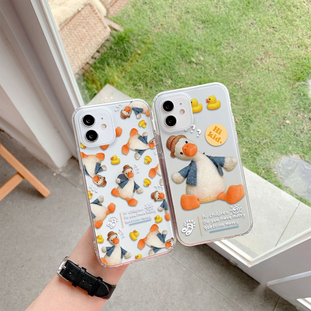 Ốp Điện Thoại Hình Vịt Cho Iphone 11 Pro Max 12 Pro Max 13 Pro Max Mini Iphone 6 7 Iphone 8 Iphone 6 7plus Iphone Se 2020 Iphone X Xs Xr 5 4