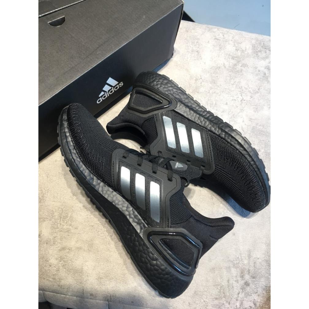 GIÀY THỂ THAO NAM NỮ ADIDAS ULTRA BOOST 20 TRIPLE BLACK (HÌNH THẬT+PHỤ KIỆN) 🖱