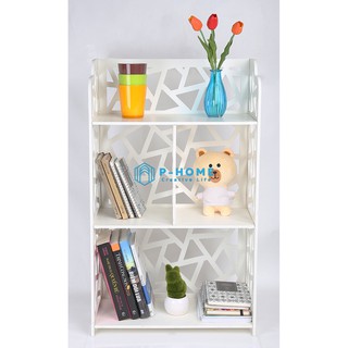 Kệ sách đứng chia ngăn mắt lưới